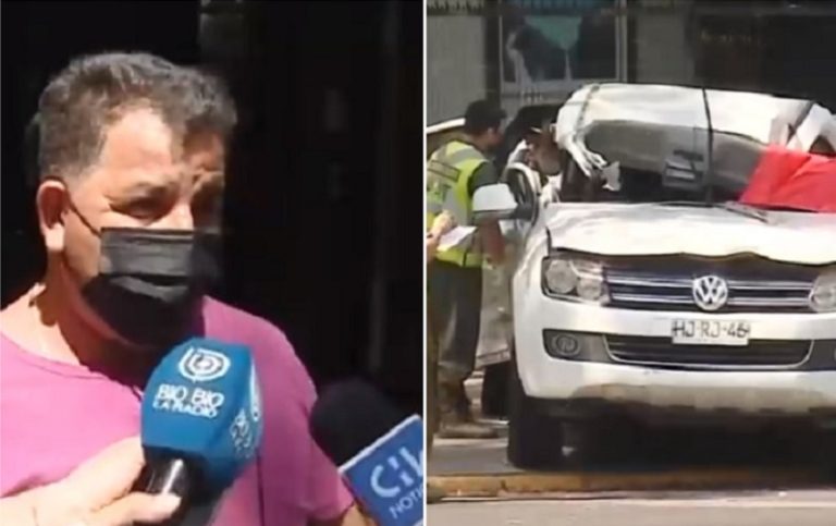 El testimonio de hombre que se salvó de fatal accidente en Providencia: 