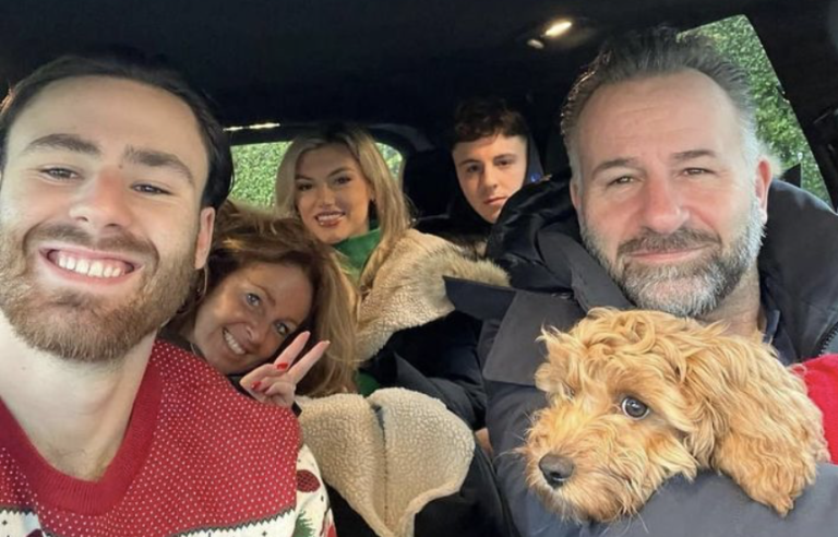 Emocionó a las redes sociales: La tierna postal navideña de Ben Brereton Díaz