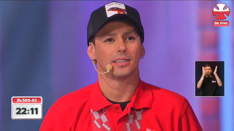 Alberto Abarza impactó en la ceremonia de inauguración de la Teletón 2021