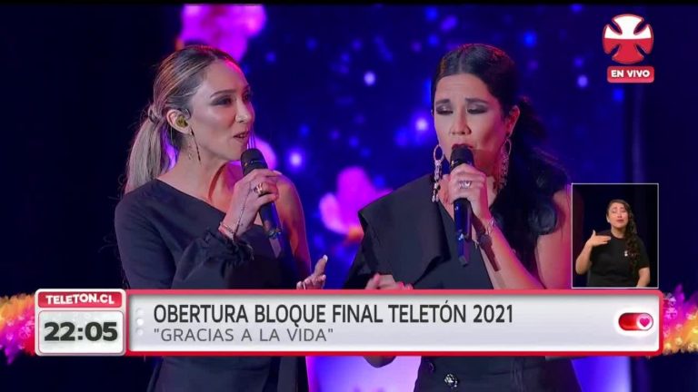 ¡Maravillosas! Coristas realizaron hermosa presentación en la obertura final de Teletón