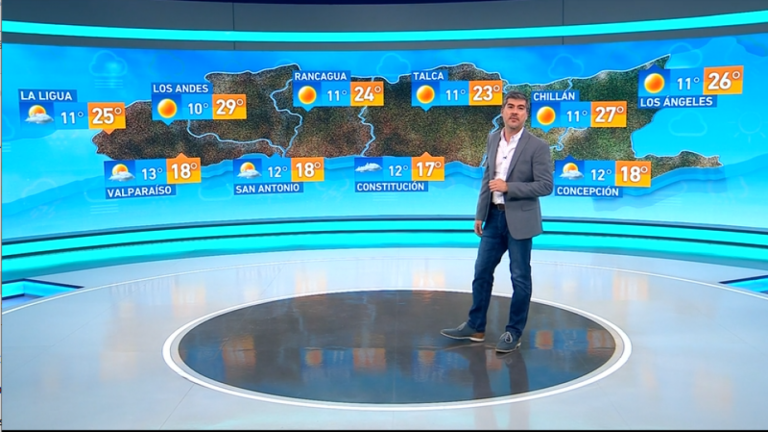 Eduardo Sáez y el informe del tiempo para este martes 7 de diciembre