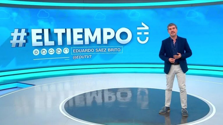 Eduardo Sáez y el informe del tiempo para este jueves 9 de diciembre