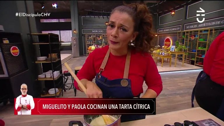 “Me quedó apelotonada”: Paola se frustró al cocinar una masa para postre