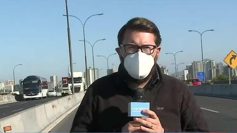 “¡Cuidado!”: Radiopatrulla embistió a camarógrafo de Contigo en la Mañana en pleno despacho en vivo