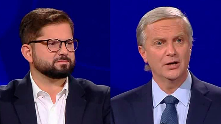 Hubo hasta un test de drogas: Estos fueron los momentos más polémicos del debate presidencial entre Boric y Kast