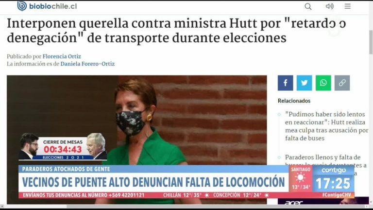 Segunda vuelta Presidencial 2021: Interponen querella contra Gloria Hutt