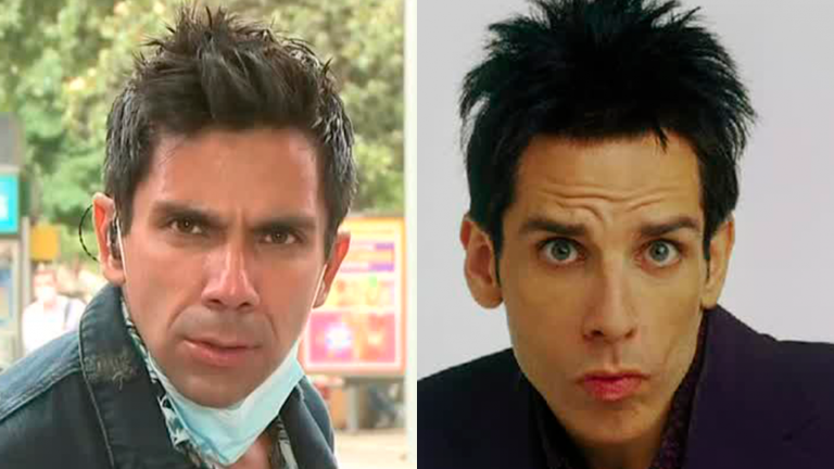 “Estamos con Zoolander”: JP Queraltó sorprendió con su peinado que lo hace parecerse al mítico personaje de Ben Stiller