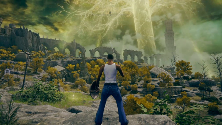 ¡Directo desde Groove Street! CJ de GTA San Andreas aparece en Elden Ring gracias a un nuevo mod