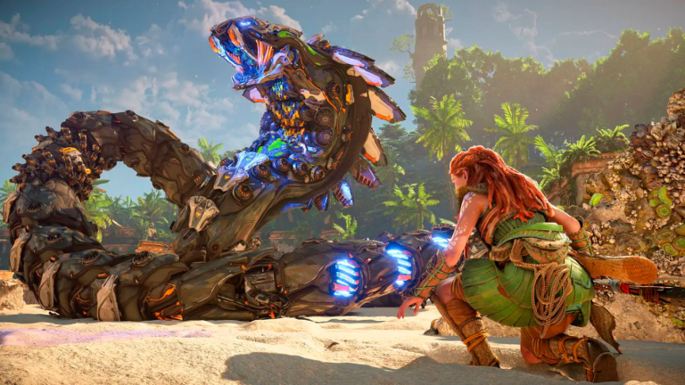 ¡Luce increíble! Horizon Forbidden West presentó a sus máquinas en este nuevo trailer