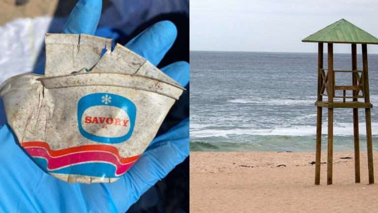 Envase de helado de hace 50 años fue hallado 