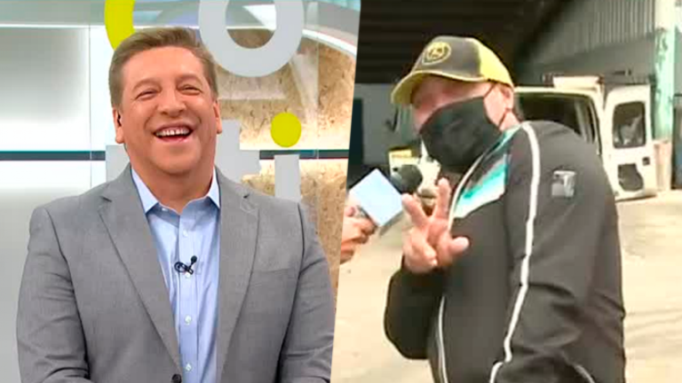 ¿Es familiar de Marcianeke? Vendedor sorprendió a Julio César Rodríguez y causó furor en la Caleta Portales