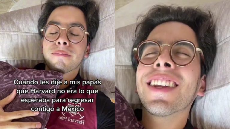 Tiktoker mexicano se vuelve viral al confesar que dejó sus estudios en Harvard para volver con su ex