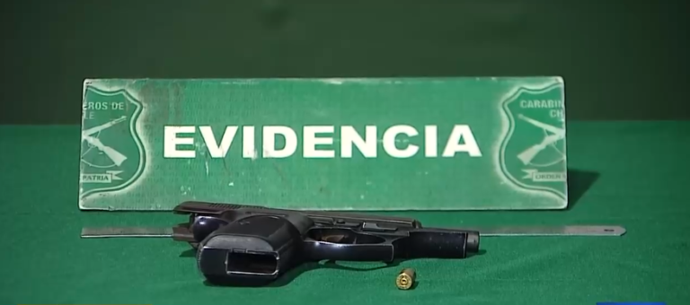 Hombre se disparó al intentar asaltar a una pareja en el Metro La Cisterna