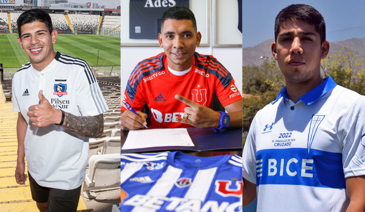 Apuestan por experiencia y juventud: ¿Cuáles son los refuerzos del Colo, la U y Católica hasta el momento?