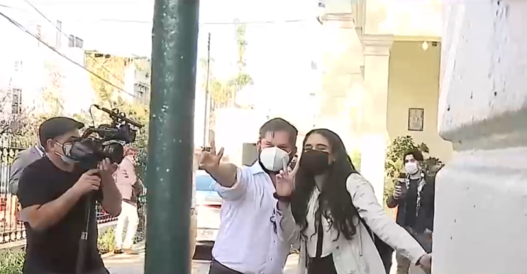 Antonia Guerrero, puntaje nacional, se reunió con Gabriel Boric: 