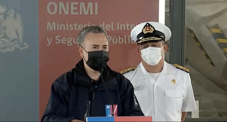 Onemi reiteró llamado a evacuar zonas de playa: 