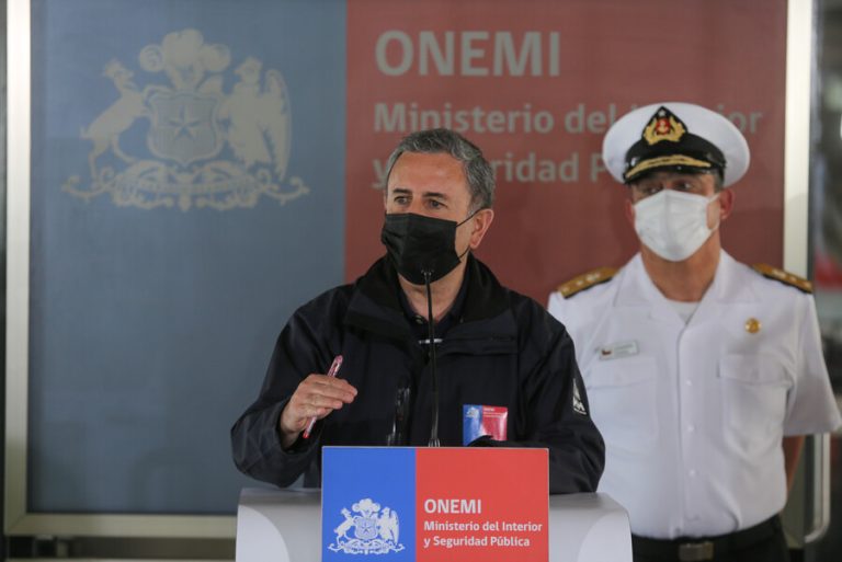 Alerta Roja para las comunas del borde costero de Atacama, Coquimbo, Los Ríos y Los Lagos