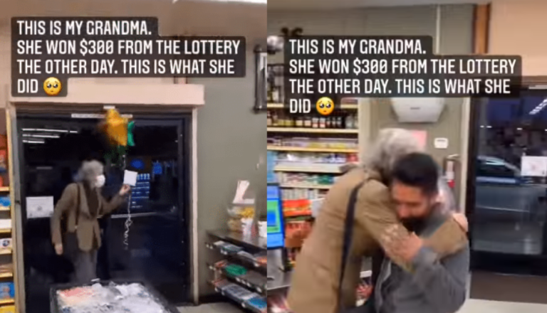 Mujer de 86 años ganó premio de lotería y compartió el dinero con quien le vendió el boleto