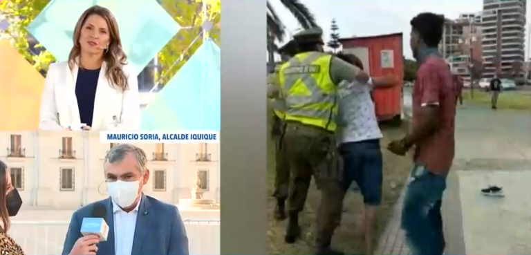 Alcalde de Iquique y crisis migratoria: 