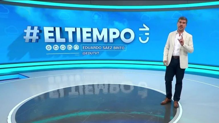 Eduardo Sáez y el informe del tiempo para este martes 4 de enero