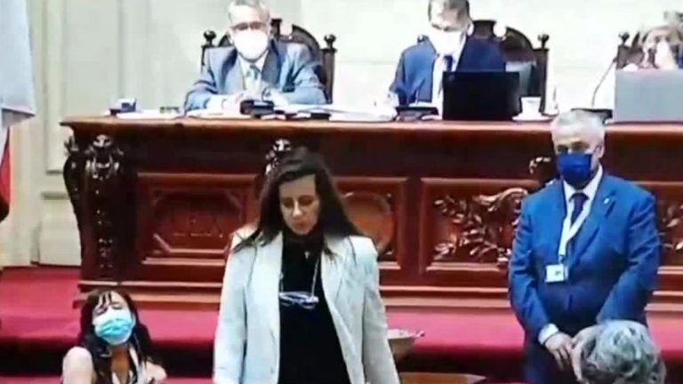¡Duras críticas! Constituyente Tere Marinovic fue reprobada duramente tras usar de mala forma la mascarilla