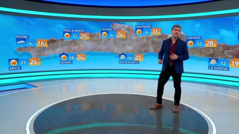 Eduardo Sáez y el informe del tiempo para este miércoles 5 de enero