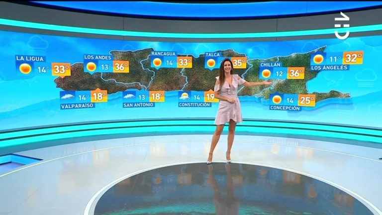 Vanessa Noé y el informe del tiempo para este viernes 7 de enero