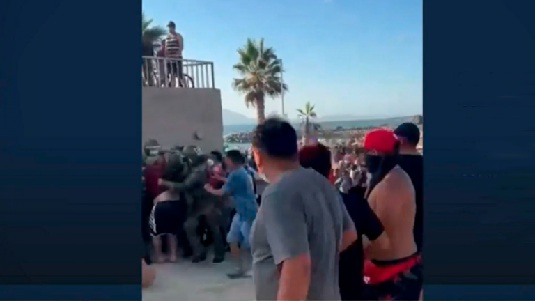 Intento de linchamiento: Acusado de abuso fue atacado en playa de Antofagasta