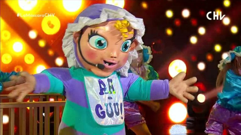 Guagua dejó su ternura de lado para interpretar una osada canción en ¿Quién es la Máscara?