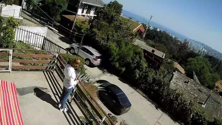 ¡Exclusivo! Revelan video clave del auto de colectivero pocos momentos después de su desaparición