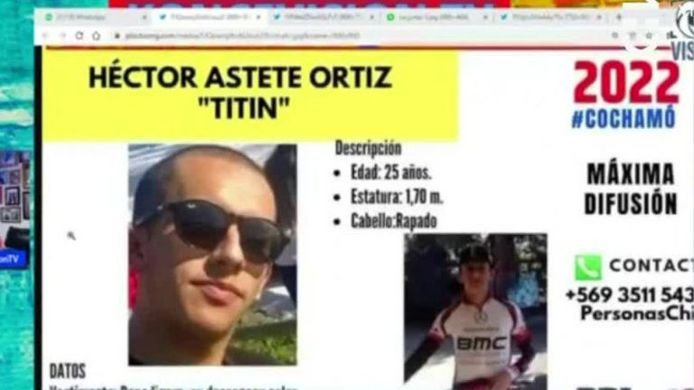 Su familia está desesperada: Joven lleva una semana desaparecido en Cochamó