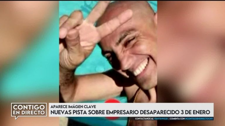 Nuevas pistas: Aparecen imágenes claves de empresario desaparecido el 3 de enero