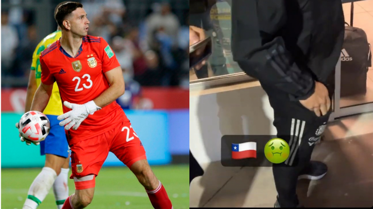 'Dibu' Martínez le falta el respeto a Chile con historia en Instagram que horas después borró