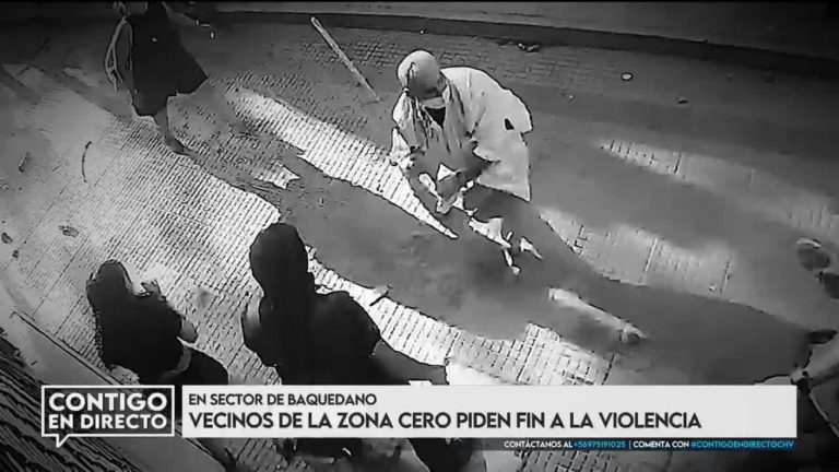 Brutal agresión a dueño de local en Baquedano: Un grupo de jóvenes lo agredió por intentar defender a otro joven que estaba siendo seguido
