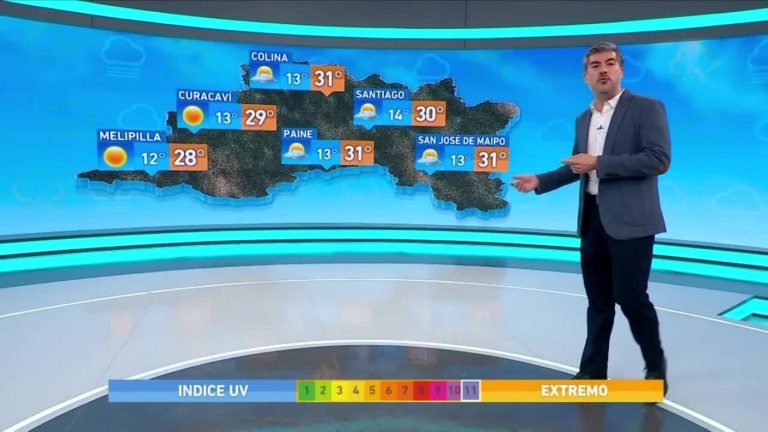 Eduardo Sáez y el informe del tiempo para este miércoles 12 de enero