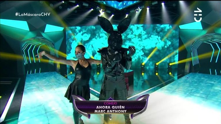 ¡Al ritmo de  Marc Anthony! Conejo lo dio todo en su presentación de ¿Quién es la máscara?