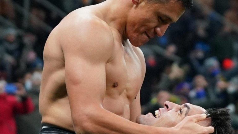 ¿Bromance? El tierno festejo entre Alexis Sánchez y Lautaro Martínez tras triunfo del Inter
