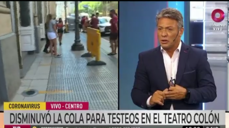 No pudo con el calor: Periodista argentino se desmayó en pleno despacho en vivo