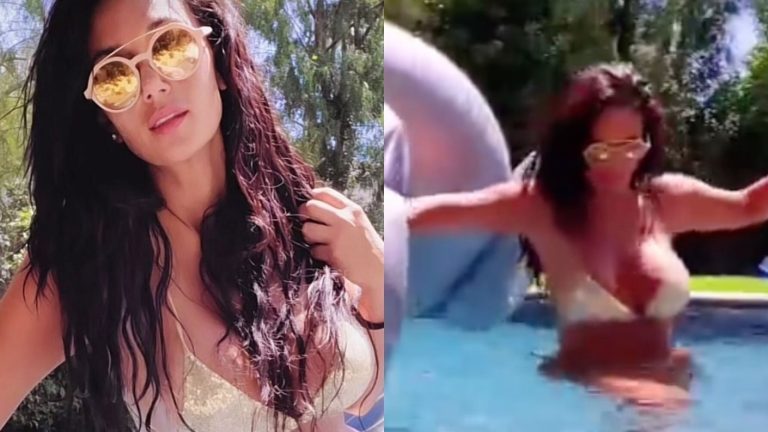 Pamela Díaz intentó grabar un 