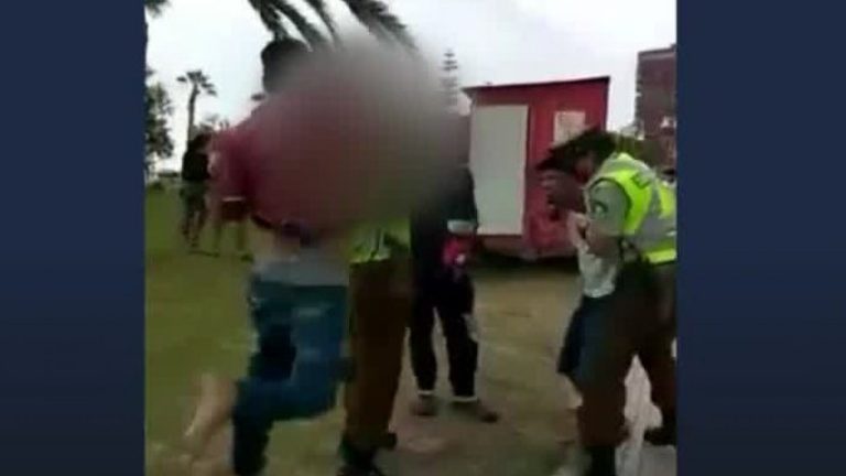 Violenta golpiza: Extranjeros atacaron a Carabineros que realizaban fiscalización en Iquique
