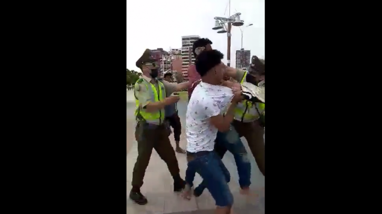 Fiscalía de Tarapacá inició investigación contra los cuatro detenidos por agresión a carabineros en Iquique