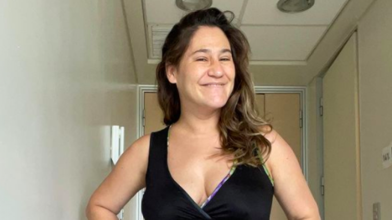 Belén Mora mostró su abdomen a días de haber sido madre