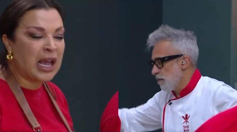 Un tenso cruce entre Marlen Olivari y Sergi Arola marca nuevo capítulo El Discípulo del Chef