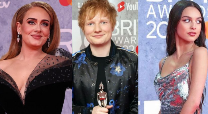 Así deslumbraron los artistas por la alfombra roja de los BRIT Awards