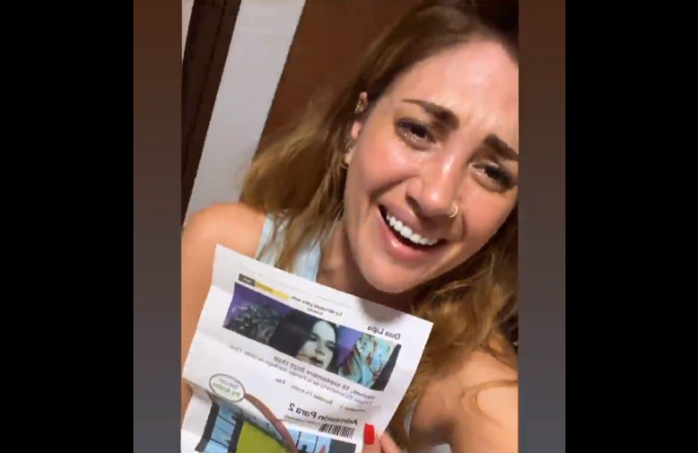 Karen Bejarano se emocionó hasta las lágrimas con regalo de cumpleaños que le dio Juan Pedro Verdier