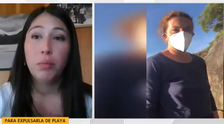 Habla joven que enfrentó a mujer en playa de Puerto Montt: 