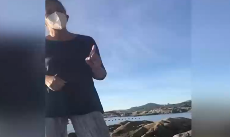 Sobrina de mujer que echó a turista en playa de Puerto Montt defiende su acción: 