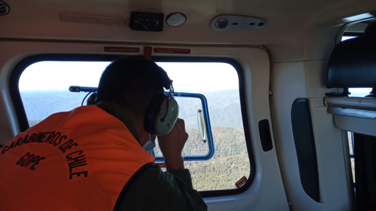 Despliegan operativo de búsqueda en Los Lagos: 4 jóvenes se extraviaron en Caleta Cóndor