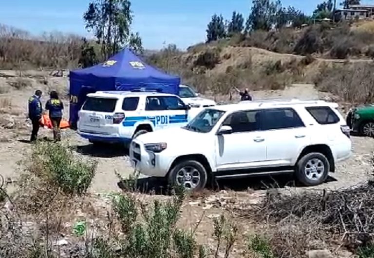 PDI investiga hallazgo de cuerpo baleado y calcinado en Quillota