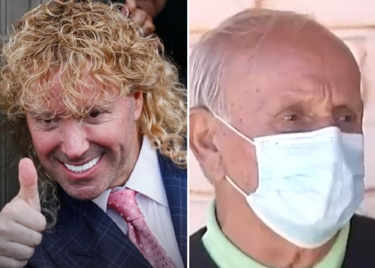 Leonardo Farkas anuncia ayuda económica a conserje de 82 años que debe cuidar a su esposa